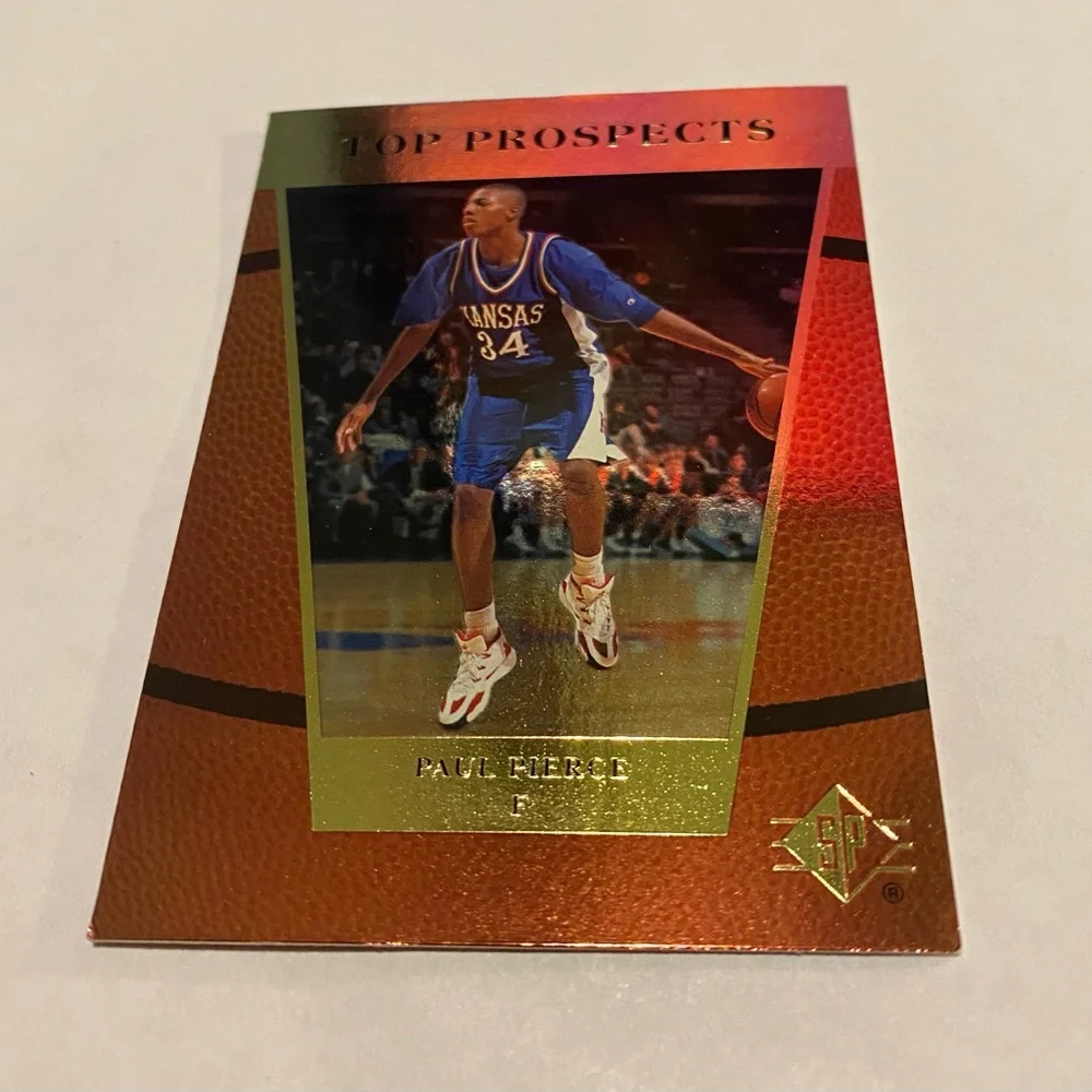 1998 Upper Deck Basketball Card SP paul pierce